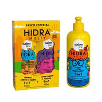 Kit Hidra Multy Kids Shampoo Condicionador e Creme Salon Line