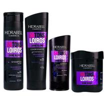 Kit Hidrabell 50 Tons de Loiro Sh+Cond+Masc+ Leave-in 285g