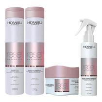Kit Hidrabell Intensive Reset Sh 285ml + Cond 270g +Masc 250g + Spray 120ml