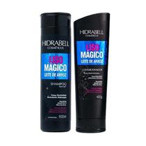 Kit Hidrabell Liso Mágico Leite de Arroz Sh+Cond 400ml