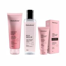 Kit Hidrabene Sab. Facial 120ml + Água Mic. 200ml + Creme Antipoluição 100g Kit Hidrabene Sab. Facial 120ml + Água Mic. 200ml + Creme Antipoluição 100g