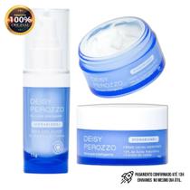 Kit hidrablend+ creme hidratante facial 60g + hidratante para área dos olhos 15g da deisy perozzo