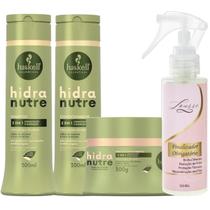 Kit Hidranutre Shampoo + Cond + Máscara 300ml + Finalizador Obrigatório Lourre 120ml Kit Hidranutre Shampoo + Cond + Máscara 300ml + Finalizador Obrigatório Lourre 120ml