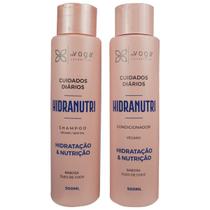 Kit Hidranutri 1 Shampoo 1 Condicionador 500ml Voga Kit Hidranutri 1 Shampoo 1 Condicionador 500ml Voga