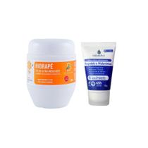 Kit Hidrapé BioSeiva 240g + Desodorante Natuseiva 50g Hidratação para Pés e Proteção por 48h