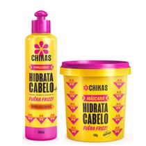 Kit Hidrata Cabelo Chikas Máscara 450g+ Finalizador Liberado