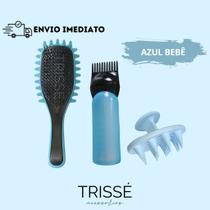 Kit Hidrata Cachos com Escova Desembaraçam-te Massageador Capilar e Frasco Aplicador de Tintura
