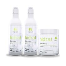 Kit Hidratação Aloé Vera Cabelos Oleosos 3 itens Tree Liss Kit Hidratação Aloé Vera Cabelos Oleosos 3 itens Tree Liss