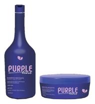 Kit Hidratação Capilar Loiras Matizador Platinum Violeta Kit Hidratação Capilar Loiras Matizador Platinum Violeta