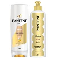 Kit Hidratação Condicionador e Creme para Pentear Pantene