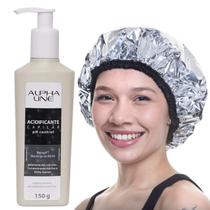 Kit Hidratação Controle do PH Acidificante e Touca Metalizada Kit Hidratação Controle do PH Acidificante e Touca Metalizada