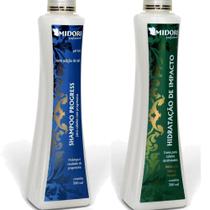 Kit Hidratação De Impacto Shampoo Progress 500 Ml Midori