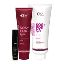 Kit hidratação desmaia cabelo sos força extra brilho hoka Kit hidratação desmaia cabelo sos força extra brilho hoka