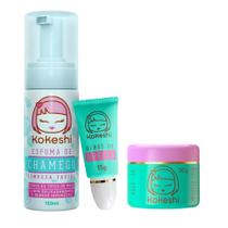 Kit Hidratação e Limpeza Facial Kokeshi Todo Tipo de Pele