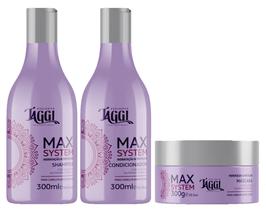 Kit Hidratação e Nutrição capilar Max System Taggi Professional Kit Hidratação e Nutrição capilar Max System Taggi Professional