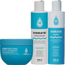 Kit Hidratação Essencial Multifuncional + Super Mascara Hidratei 4 itens