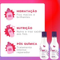 Kit Hidratação Fast Solution Manga Rosa Terapia Loiros 600ml