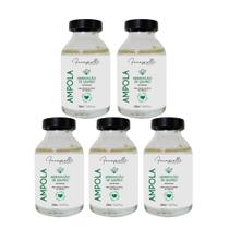 Kit Hidratação Instantânea Quiabo Ampola Mágica 5 Un+ Brinde Kit Hidratação Instantânea Quiabo Ampola Mágica 5 Un+ Brinde