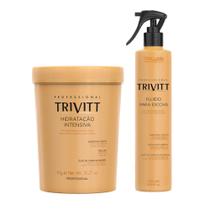 Kit Hidratação Intensiva 1kg + Fluído Para Escova Trivitt
