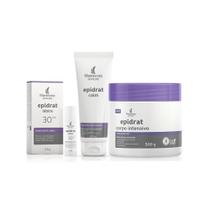 Kit Hidratação Intensiva Epidrat Corpo, Rosto e Lábios Kit Hidratação Intensiva Epidrat Corpo, Rosto e Lábios