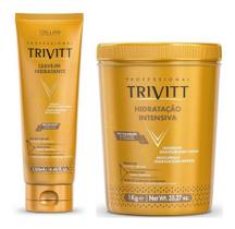 Kit Hidratação Intensiva Trivitt 1kg + Leave-in 250ml Kit Hidratação Intensiva Trivitt 1kg + Leave-in 250ml