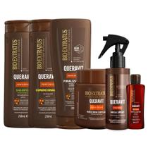Kit Hidratação Limpeza suave Queravit Bio Extratus Kit Hidratação Limpeza suave Queravit Bio Extratus