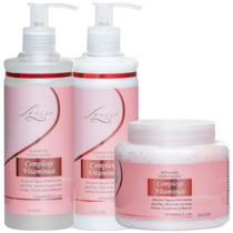 Kit Hidratação Lourre Shampoo + Condicionador 300ml + Máscara 300g