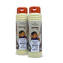 Kit Hidratação Óleo De Coco Kids Meninos Maycrene (Shampoo e Condicionador) 400ml Kit Hidratação Óleo De Coco Kids Meninos Maycrene (Shampoo e Condicionador) 400ml