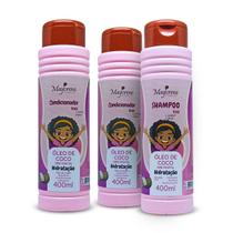 Kit Hidratação Óleo De Coco Kids Rosa Maycrene (Shampoo e Condicionador) 400ml Kit Hidratação Óleo De Coco Kids Rosa Maycrene (Shampoo e Condicionador) 400ml