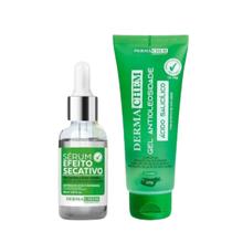 Kit Hidratação para Peles Oleosas Sérum Secativo e Gel FacialDermachem