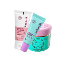 Kit Hidratação Pele de Porcelana Olhos de Gueixa Pele Plena Kokeshi
