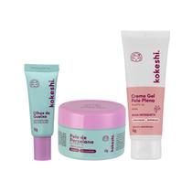 Kit Hidratação Pele de Porcelana Olhos de Gueixa Pele Plena Kokeshi Kit Hidratação Pele de Porcelana Olhos de Gueixa Pele Plena Kokeshi