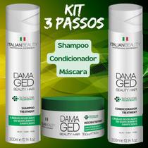 Kit Hidratação Pós Química Tratamento Capilar 900 Ml Kit Hidratação Pós Química Tratamento Capilar 900 Ml
