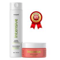 Kit Hidratação Shampoo Máscara Capilar Morango Intensive Macpaul