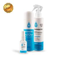 Kit Hidratação Total (Spray+SOS+Shampoo): Cabelo bonito é cabelo hidratado