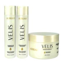 Kit Hidratação Velis Auriah - Shampoo + Condicionador + Máscara