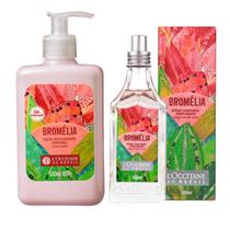 Kit Hidratante 500ml e Perfume Bromélia L'occitane Au Brésil