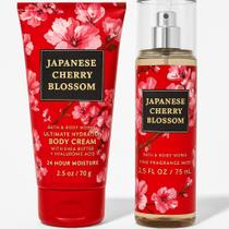 Kit Hidratante + Body Splash Mini Bath & Body Works Japanese Cherry Blossom