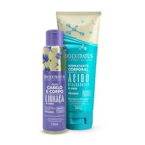 Kit Hidratante Corporal Ácido Hialurônico 200g + Óleo Cabelo e Corpo 120ml Kit Hidratante Corporal Ácido Hialurônico 200g + Óleo Cabelo e Corpo 120ml
