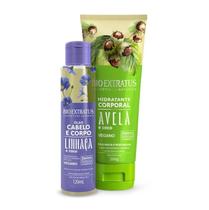 Kit Hidratante Corporal Avelã e Coco 200g + Óleo Cabelo e Corpo 120ml Kit Hidratante Corporal Avelã e Coco 200g + Óleo Cabelo e Corpo 120ml