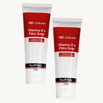 Kit Hidratante Corporal com Vitamina E e Filtro Solar - 02 Unidades