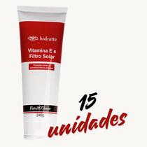 Kit Hidratante Corporal com Vitamina E e Filtro Solar - 15 Unidades