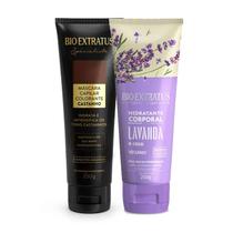 Kit Hidratante Corporal e Máscara Colorante Castanho Bio Extratus 250g Kit Hidratante Corporal e Máscara Colorante Castanho Bio Extratus 250g