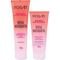 Kit Hidratante Corporal E Sabonete Facial Hidratante Porán