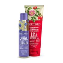 Kit Hidratante Corporal Rosa Mosqueta 200g + Óleo Cabelo e Corpo 120ml Kit Hidratante Corporal Rosa Mosqueta 200g + Óleo Cabelo e Corpo 120ml