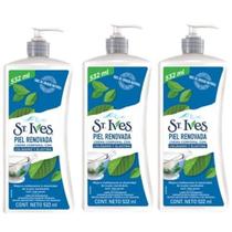 Kit Hidratante Corporal St Ives 532 Colágeno com 3 Unidades