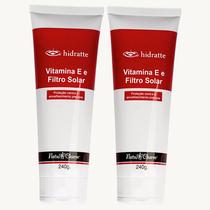 Kit Hidratante Corporal Vitamina E e Filtro Solar - 2 Unidades