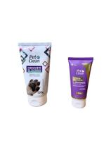 kit hidratante de patinhas e hidrata focinhos - petclean