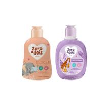 Kit Hidratante + Deo Colônia Bebê Hipoalergênico Zero Dois