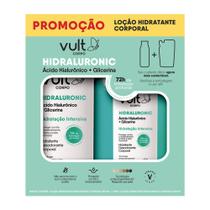 Kit Hidratante Desodorante Corporal Vult 350ml + Refil 300ml